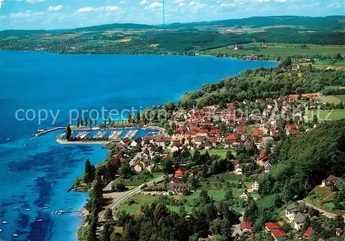 AK / Ansichtskarte Uhldingen Muehlhofen Fliegeraufnahme Kat. Uhldingen Muehlhofen