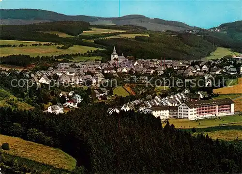 AK / Ansichtskarte Winterberg Hochsauerland Fliegeraufnahme Kat. Winterberg