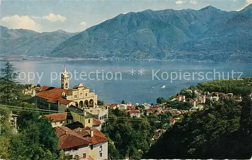 AK / Ansichtskarte Locarno Lago Maggiore Madonna del Sasso