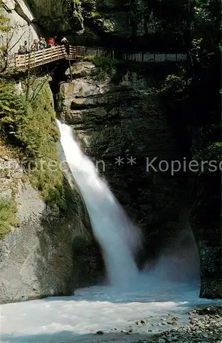 AK / Ansichtskarte Lauterbrunnen BE Truemmelbachschlucht Kat. Lauterbrunnen