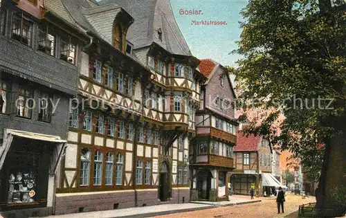 AK / Ansichtskarte Goslar Marktstrasse Kat. Goslar