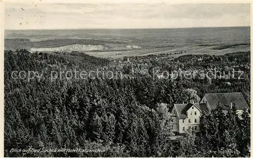 AK / Ansichtskarte Bad Sachsa Harz mit Hotel Katzenstein Kat. Bad Sachsa