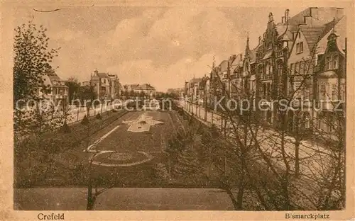 AK / Ansichtskarte Krefeld Bismarckplatz Kat. Krefeld