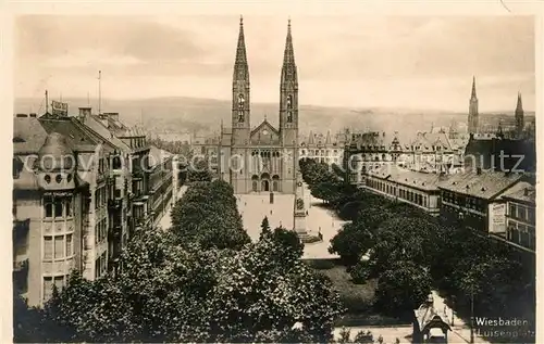 AK / Ansichtskarte Wiesbaden Luisenplatz Kat. Wiesbaden