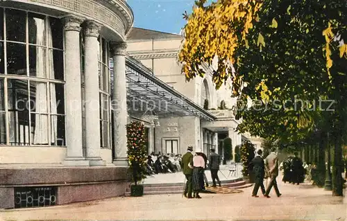 AK / Ansichtskarte Wiesbaden Kurhaus Terrasse Kat. Wiesbaden