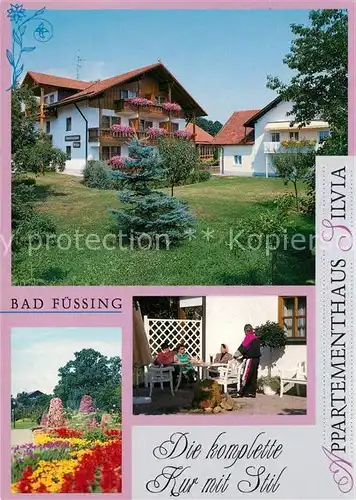 AK / Ansichtskarte Bad Fuessing Appartementhaus Silvia Kat. Bad Fuessing