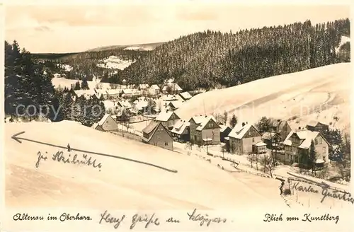 AK / Ansichtskarte Altenau Harz Blick vom Kunstberg Kat. Altenau