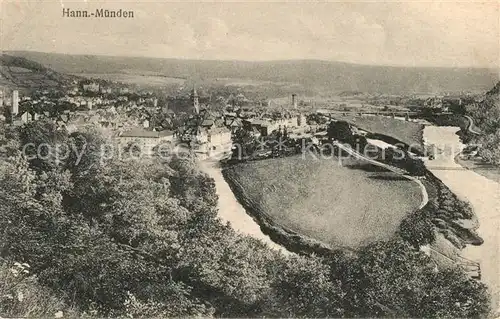 AK / Ansichtskarte Hann. Muenden Panorama Kat. Hann. Muenden