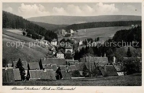 AK / Ansichtskarte Altenau Harz Blick ins Villenviertel Kat. Altenau