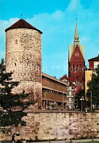 AK / Ansichtskarte Hannover Beginentur und Marktkirche Kat. Hannover