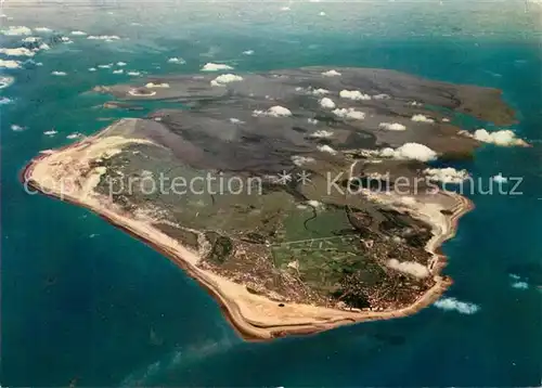 AK / Ansichtskarte Borkum Nordseebad Fliegeraufnahme Insel Kat. Borkum