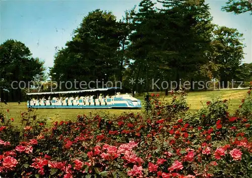 AK / Ansichtskarte Dortmund Westfalenpark Kleinbahnzug Rosengaerten Kat. Dortmund