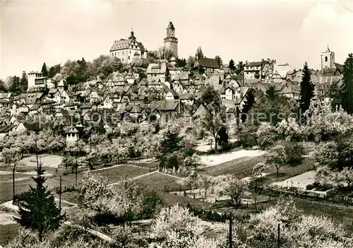 AK / Ansichtskarte Kronberg Taunus Altstadt mit Burg Kat. Kronberg im Taunus