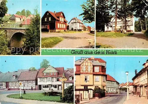 AK / Ansichtskarte Harz Region Tanne Bruecke Ferienheim Waldheim Edelweiss Ferienglueck 