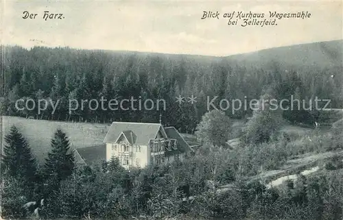 Zellerfeld Kurhaus Wegesmuehle Kat. Clausthal Zellerfeld