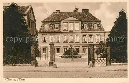 Oker Harz Schloss Kat. Goslar