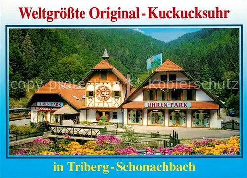 AK / Ansichtskarte Schonachbach Eble Uhren Park  Kat. Triberg im Schwarzwald