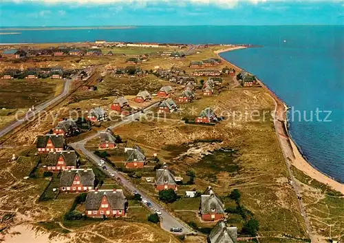 AK / Ansichtskarte Sylt Fliegeraufnahme Kat. Sylt Ost