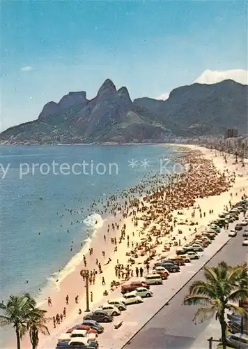 AK / Ansichtskarte Guanabara Praia Ipanema Leblon Strand Kueste