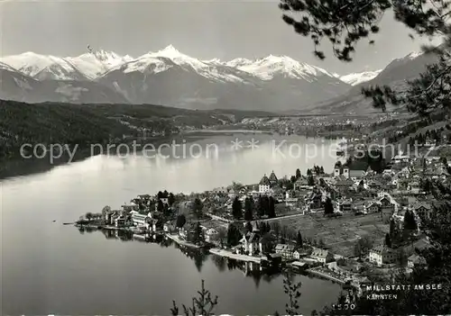 AK / Ansichtskarte Millstatt Millstaettersee Panorama Kat. Millstatt Millstaetter See