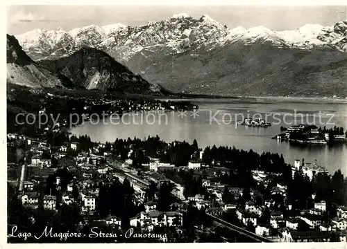 AK / Ansichtskarte Stresa Lago Maggiore Panorama