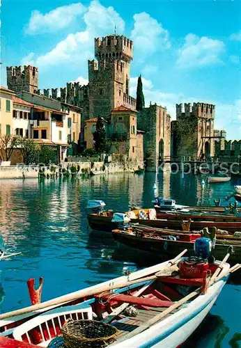 AK / Ansichtskarte Sirmione Lago di Garda Castello Scaligero Kat. Italien