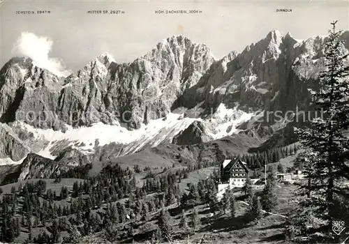 AK / Ansichtskarte Austriahuette Dachsteingruppe Kat. Ramsau Dachstein