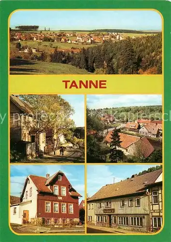 AK / Ansichtskarte Tanne Harz Schierker Weg Ferienheim Waldheim Gaststaette Braunschweiger Hof  Kat. Tanne Harz