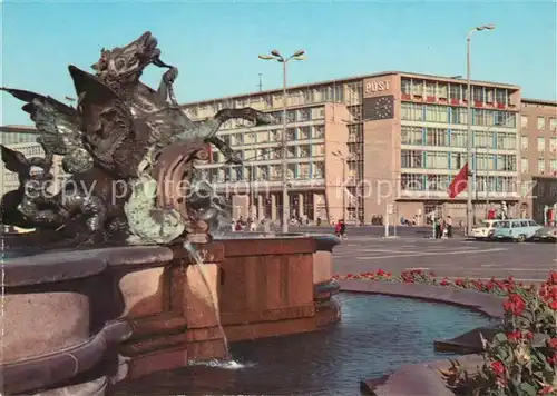 AK / Ansichtskarte Leipzig Hauptpostamt Karl Marx Platz  Kat. Leipzig