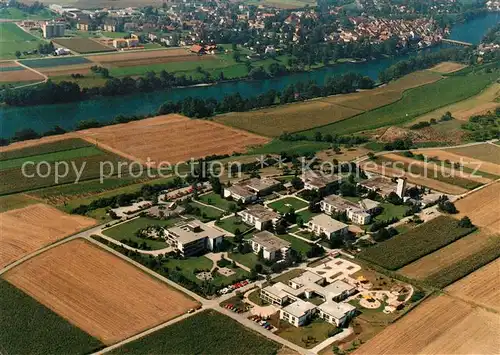 AK / Ansichtskarte Gailingen Fliegeraufnahme Jugendwerk  Kat. Gailingen am Hochrhein