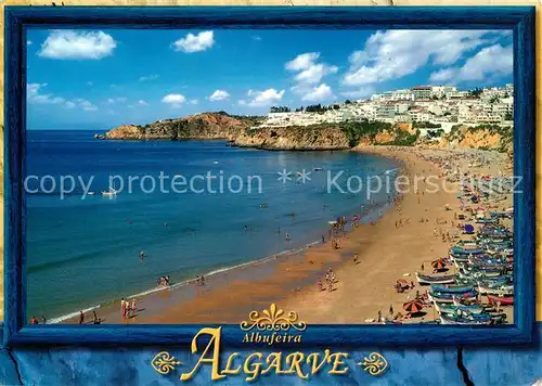 AK / Ansichtskarte Albufeira Strandpanorama Algarve Kueste Kat. Albufeira