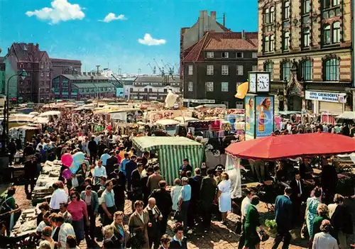 AK / Ansichtskarte Hamburg Sankt Pauli Fischmarkt Kat. Hamburg