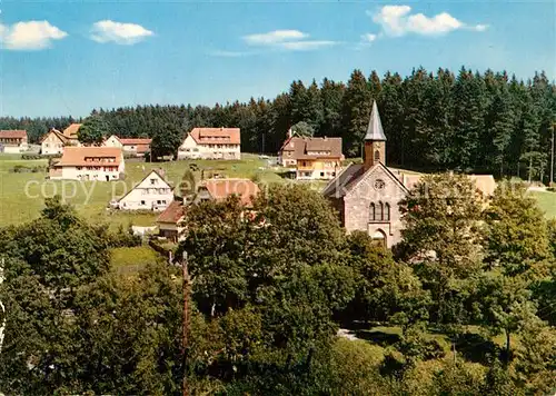 AK / Ansichtskarte Kniebis Freudenstadt Kirche Panorama Kat. Freudenstadt