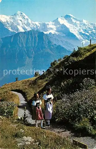 AK / Ansichtskarte Schynige Platte M&#246;nch Jungfrau Kat. Schynige Platte