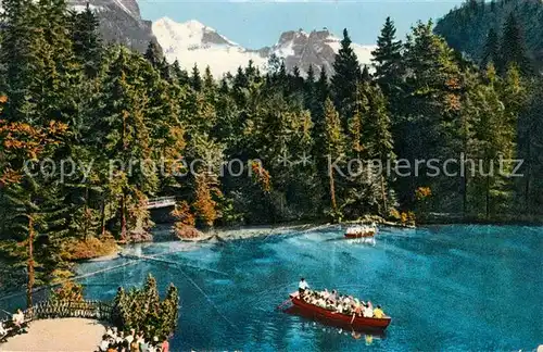 AK / Ansichtskarte Doldenhorn Blausee Berner Oberland Kat. Doldenhorn