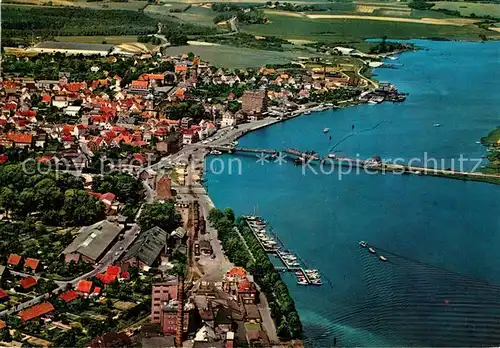 AK / Ansichtskarte Kappeln Schlei Fliegeraufnahme Kat. Kappeln