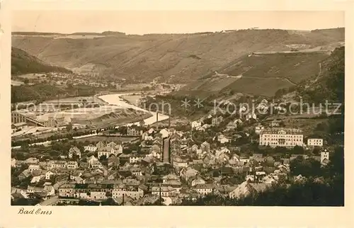 AK / Ansichtskarte Bad Ems Panorama Kat. Bad Ems