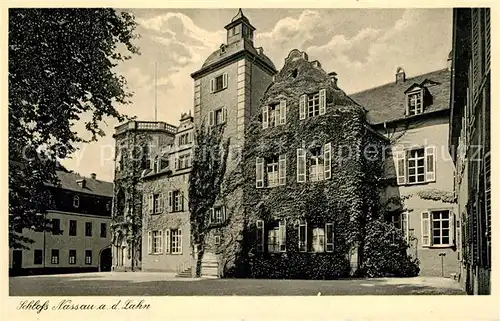 AK / Ansichtskarte Nassau Bad Schloss Nassau Kat. Nassau Lahn