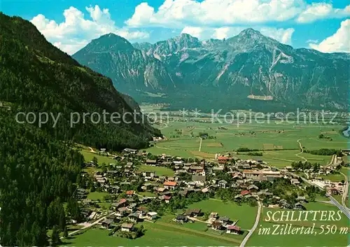 AK / Ansichtskarte Schlitters Tirol Fliegeraufnahme Rofangebirge  Kat. Schlitters