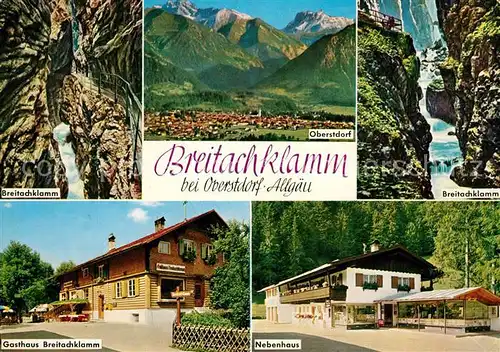 AK / Ansichtskarte Breitachklamm Nebenhaus Gasthaus Breitachklamm  Kat. Oberstdorf