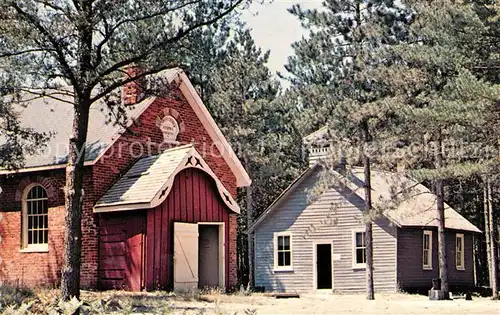 AK / Ansichtskarte Barrie Church Schoolhouse Simcoe County Museum Kat. Barrie