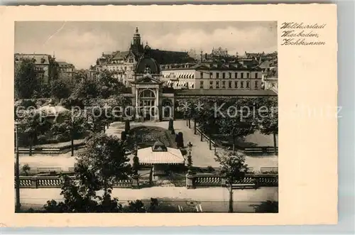 AK / Ansichtskarte Wiesbaden Kochbrunnen Kat. Wiesbaden