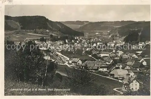 AK / Ansichtskarte Lenzkirch Panorama Kat. Lenzkirch