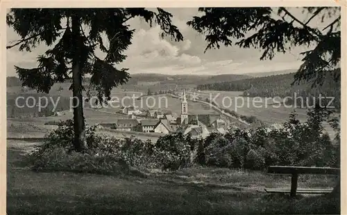 AK / Ansichtskarte Schoenwald Schwarzwald Panorama Kat. Schoenwald im Schwarzwald