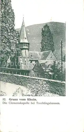 AK / Ansichtskarte Trechtingshausen Clemenskapelle Kat. Trechtingshausen