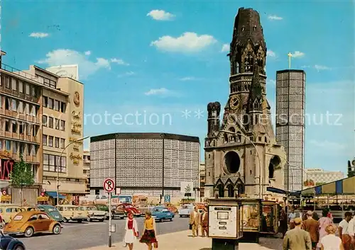 AK / Ansichtskarte Berlin Kaiser Wilhelm Gedaechtniskirche Kat. Berlin