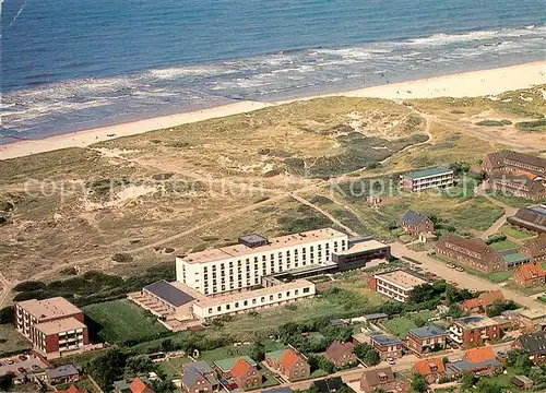 AK / Ansichtskarte Norderney Nordseebad FliegeraufnahmeAllergie  Hautklinik Kat. Norderney