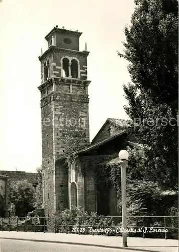 AK / Ansichtskarte Trento Chiesetta di S. Lorenzo Kat. Trento