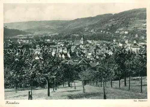 AK / Ansichtskarte Kuenzelsau Panorama Kat. Kuenzelsau