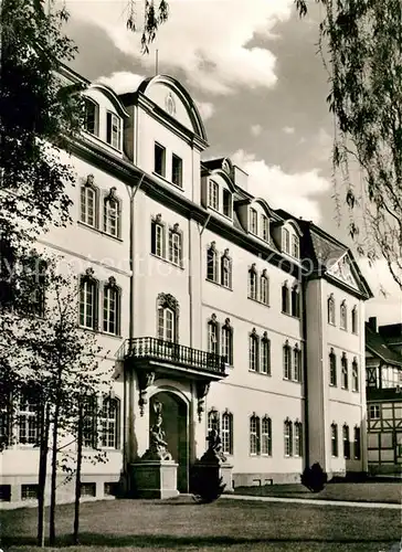 AK / Ansichtskarte Rotenburg Fulda Schlossportal Hess Finanzschule Kat. Rotenburg a.d. Fulda